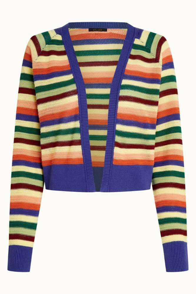 King Louie Blanca Cardi Molo Bluing - La Vie en Rose Damesmode (1)