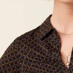 King Louie Blouse Dynamo Black - La Vie en Rose Damesmode