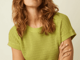 King Louie Boatneck Top Soleil Spring Yellow