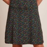 King Louie Border Skirt Elysee Black - La Vie en Rose Damesmode