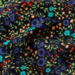 King Louie Border Skirt Elysee Black - La Vie en Rose Damesmode