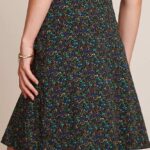 King Louie Border Skirt Elysee Black - La Vie en Rose Damesmode