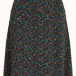 King Louie Border Skirt Elysee Black - La Vie en Rose Damesmode