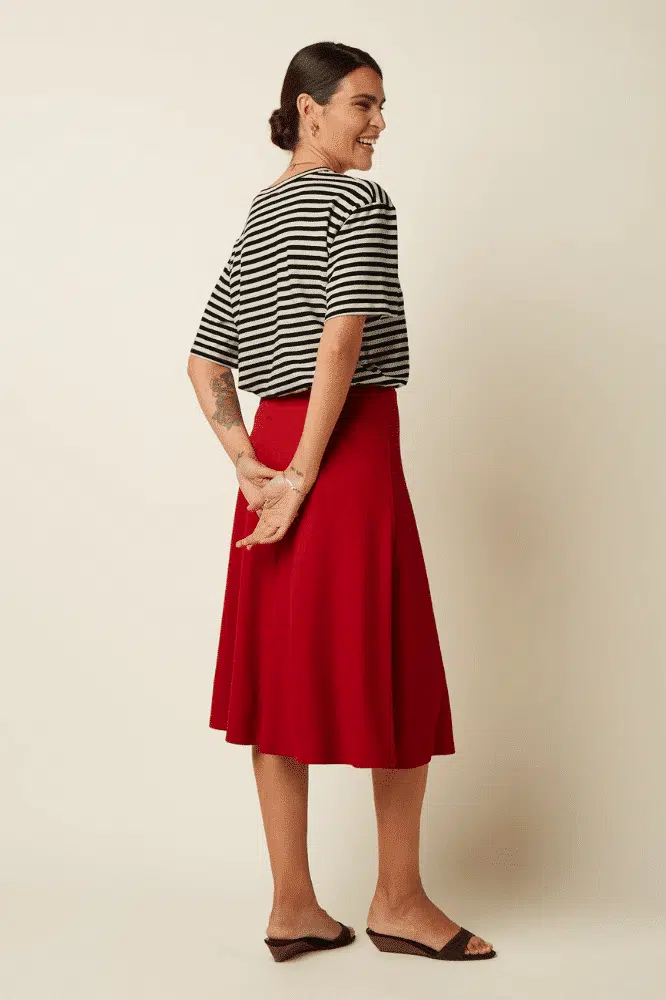 King Louie Boxy Top Chopito Stripe - La Vie en Rose Damesmode
