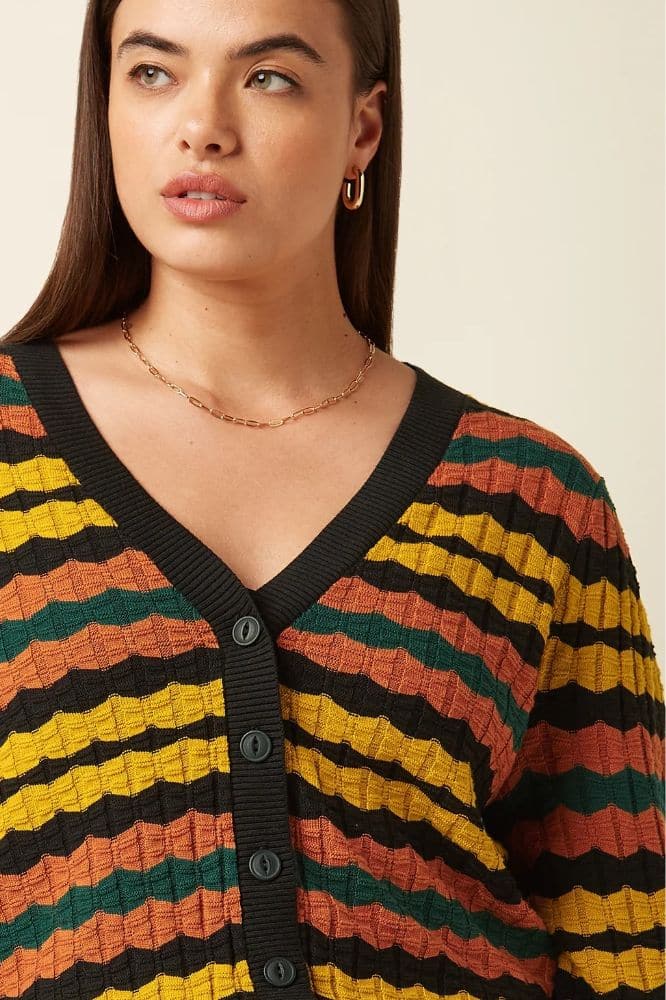 King Louie Cardi V Royal- La Vie en Rose Damesmode