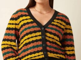 King Louie Cardi V Royal- La Vie en Rose Damesmode