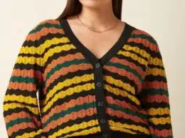 King Louie Cardi V Royal- La Vie en Rose Damesmode