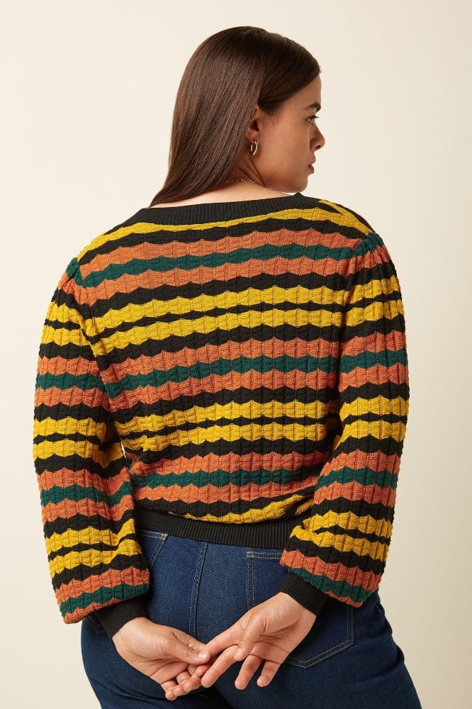 King Louie Cardi V Royal- La Vie en Rose Damesmode