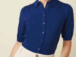 King Louie Carina Blouse Tulum Mazarine