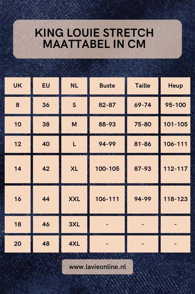 King Louie Chris Pants Onyx Denim Deep Blue - La Vie en Rose Damesmode