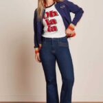 King Louie Chris Pants Onyx Denim Deep Blue - La Vie en Rose Damesmode