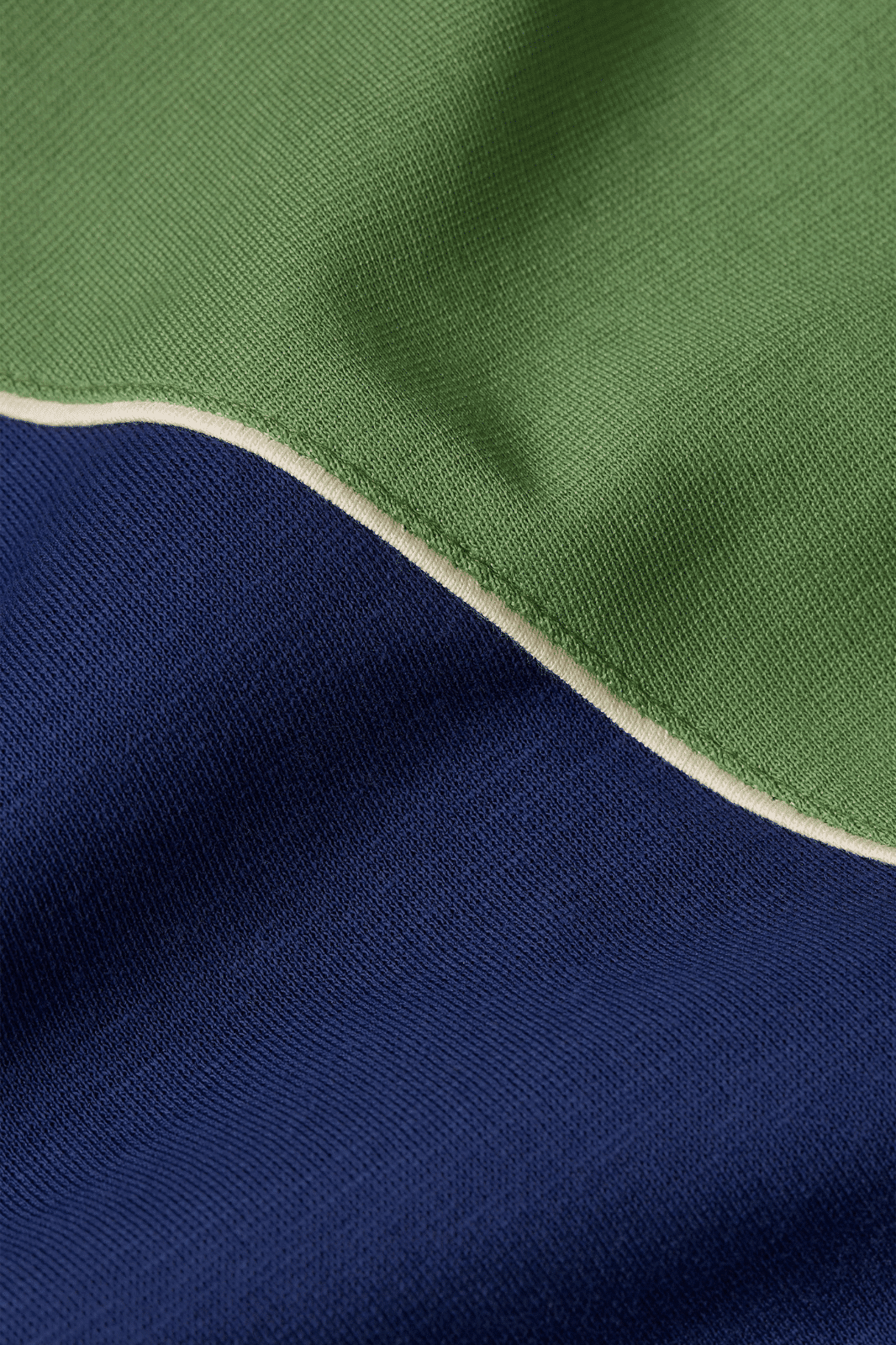 King Louie Colorblock Coljack Daytona Sweat Beacon Blue- La Vie en Rose Damesmode