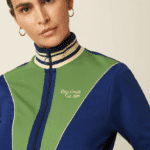 King Louie Colorblock Coljack Daytona Sweat Beacon Blue- La Vie en Rose Damesmode