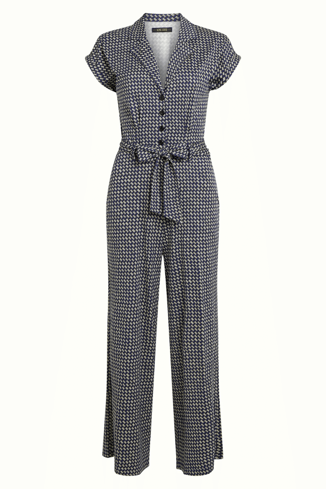 King Louie Darcy Jumpsuit Blizzy - La Vie en Rose Damesmode