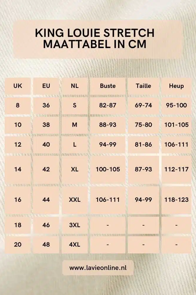 King Louie Debra Pants Retro Denim Ivory - La Vie en Rose Damesmode