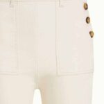 King Louie Debra Pants Retro Denim Ivory - La Vie en Rose Damesmode
