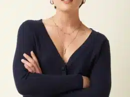 King Louie Deep V Cardi Cedar Blue 09907413_1 (2)