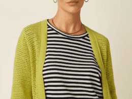 King Louie Emily Cardi Soleil Spring Yellow