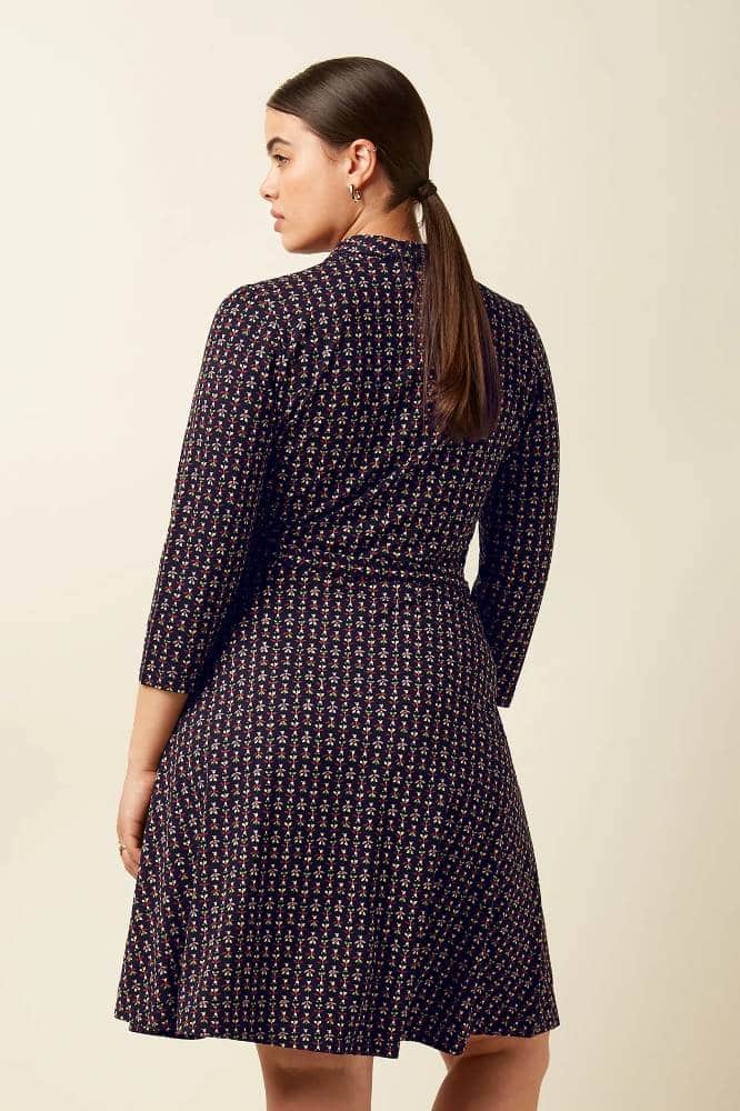 King Louie Emmy Dress Jangle Black - La Vie en Rose Damesmode (1)