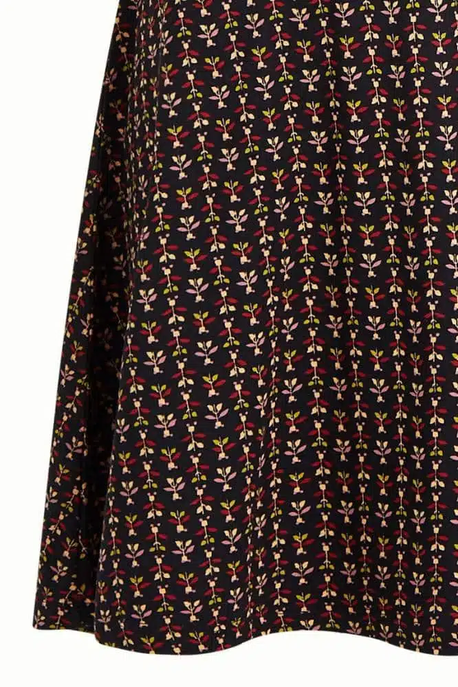 King Louie Emmy Dress Jangle Black - La Vie en Rose Damesmode (1)