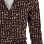 King Louie Emmy Dress Jangle Black - La Vie en Rose Damesmode (1)