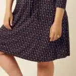 King Louie Emmy Dress Jangle Black - La Vie en Rose Damesmode (1)