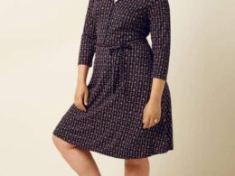 King Louie Emmy Dress Jangle Black - La Vie en Rose Damesmode (1)