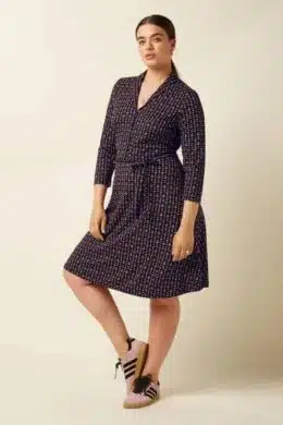 King Louie Emmy Dress Jangle Black - La Vie en Rose Damesmode (1)