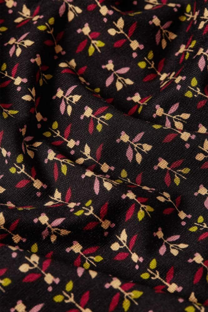 King Louie Emmy Dress Jangle Black - La Vie en Rose Damesmode (1)