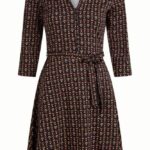 King Louie Emmy Dress Jangle Black - La Vie en Rose Damesmode (1)