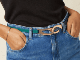 King Louie Fancy Belt Tree Green - La Vie en Rose Damesmode