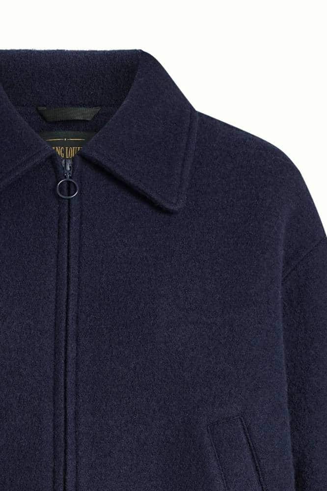 King Louie Fay Jacket Kennedy Evening Bue - La Vie en Rose Damesmode