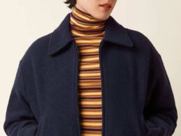 King Louie Fay Jacket Kennedy Evening Bue - La Vie en Rose Damesmode