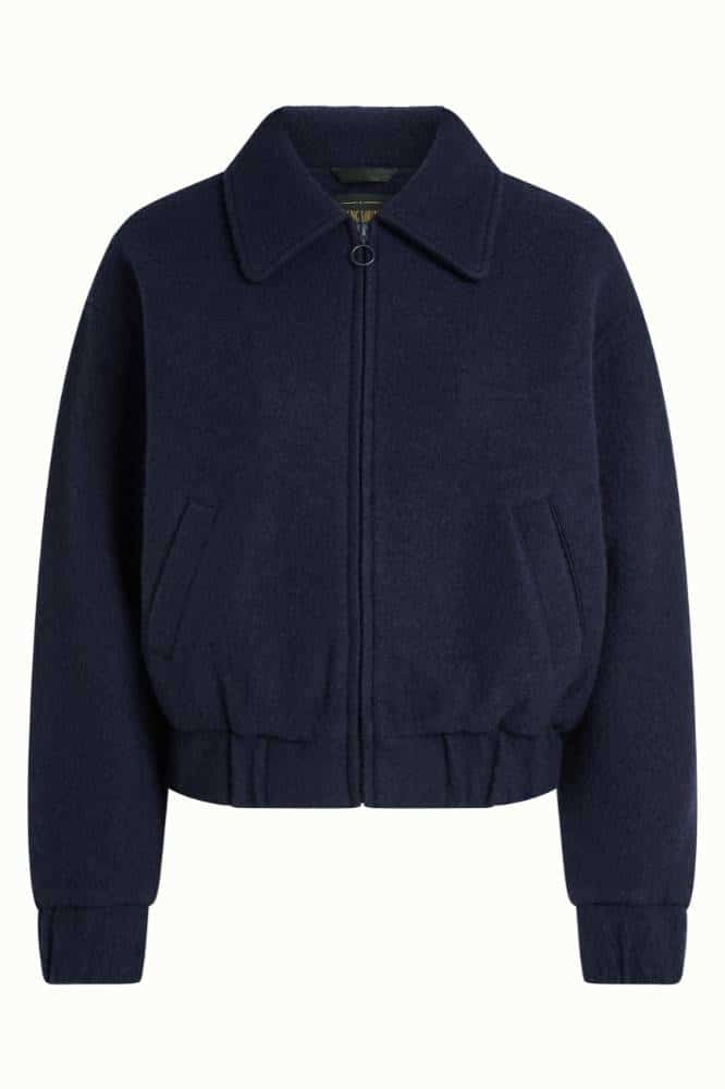 King Louie Fay Jacket Kennedy Evening Bue - La Vie en Rose Damesmode