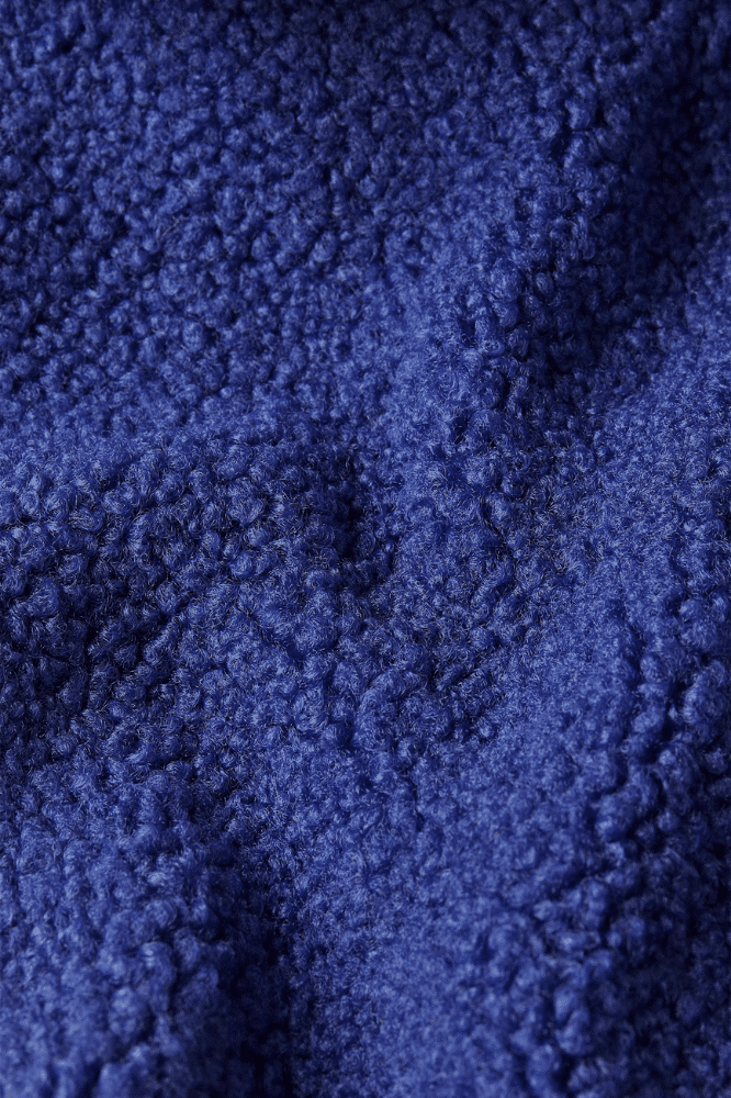 King Louie Fay Jacket Teddy Bluing - La Vie en Rose Damesmode