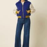 King Louie Fay Jacket Teddy Bluing - La Vie en Rose Damesmode