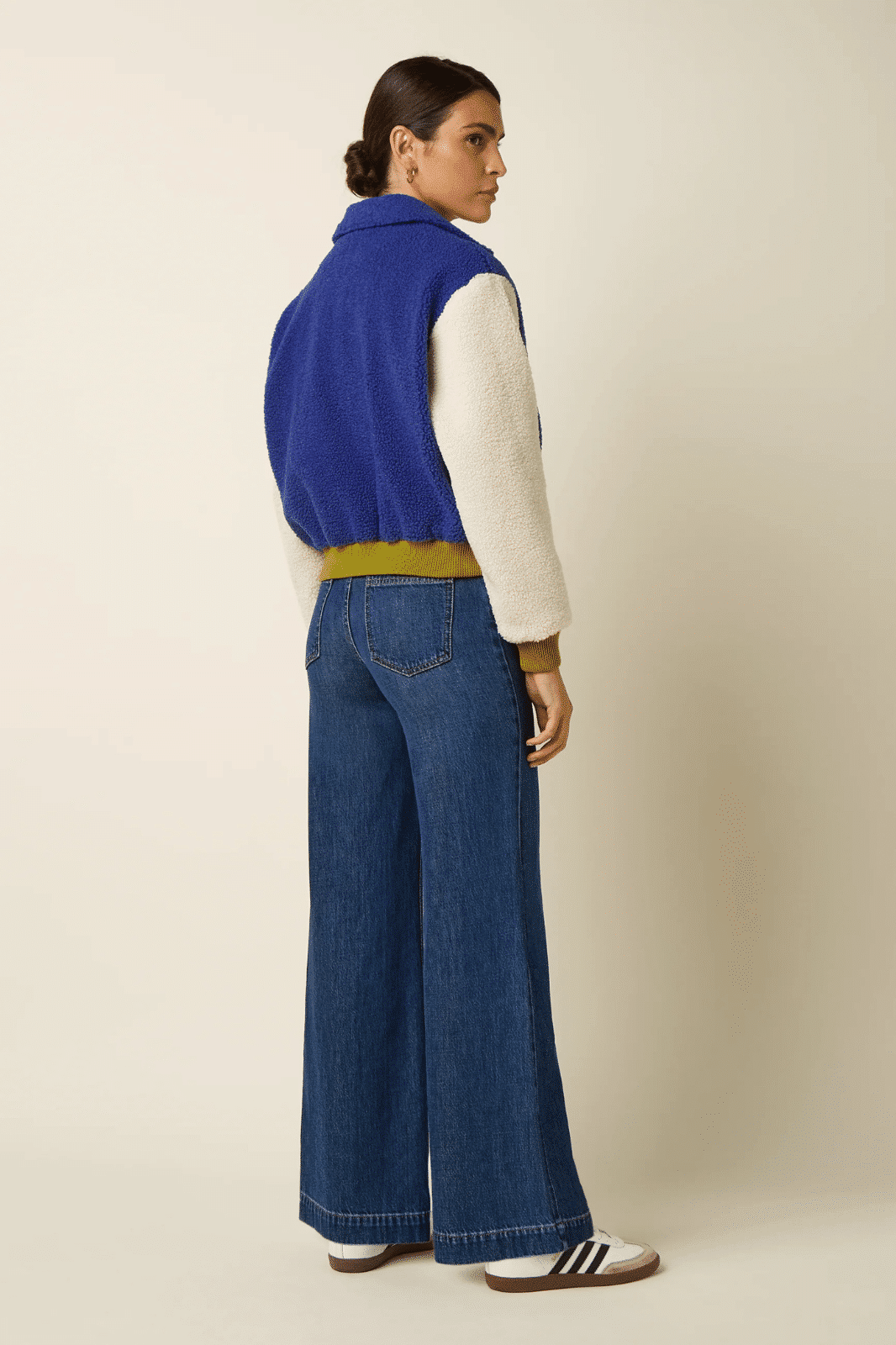 King Louie Fay Jacket Teddy Bluing - La Vie en Rose Damesmode