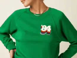 King Louie Febe Sweater Peachy Very Green