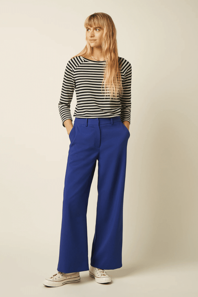 King Louie Federica Pants Marple Mazarine - La Vie en Rose Damesmode