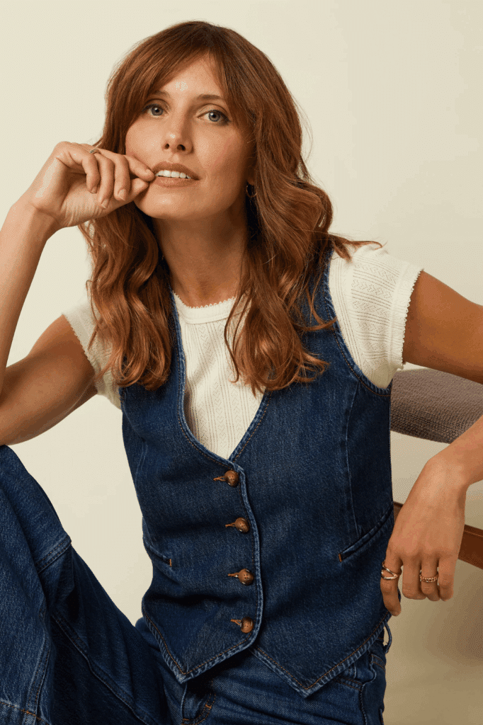 King Louie Gilet Playa Denim - La Vie en Rose Damesmode