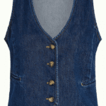 King Louie Gilet Playa Denim - La Vie en Rose Damesmode