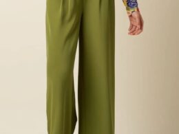 King Louie Irma Pants Fanna Woodbine Green - La Vie en Rose Damesmode (1)