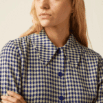 King Louie Isa Jacket Pretty Check - La Vie en Rose Damesmode