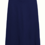 King Louie Juno Skirt Milano Crepe Beacon Blue - La Vie en Rose Damesmode