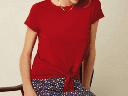 King Louie Knot Shirt Tulum Chili Red