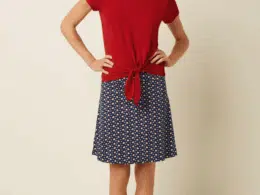King Louie Knot Shirt Tulum Chili Red