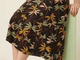 King Louie Laia Skirt La Rochelle Black