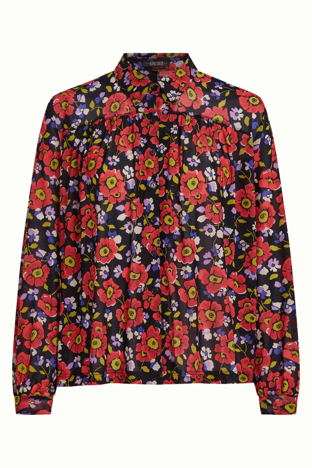 King Louie Leila Blouse Baia - La Vie en Rose Damesmode