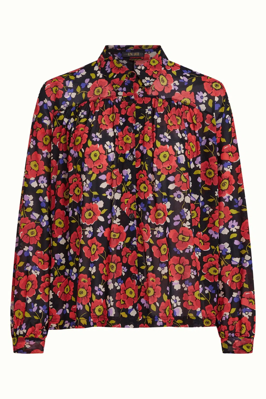 King Louie Leila Blouse Baia - La Vie en Rose Damesmode