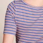 King Louie Lily Surf Stripe Baja Blue - La Vie en Rose Damesmode